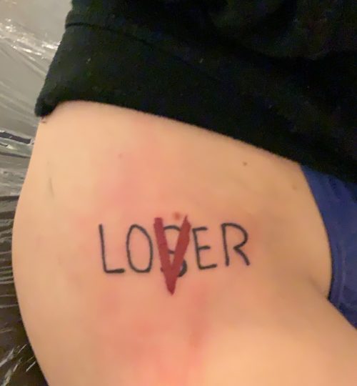 Chelsie Keller's DEVO Tattoo 2018